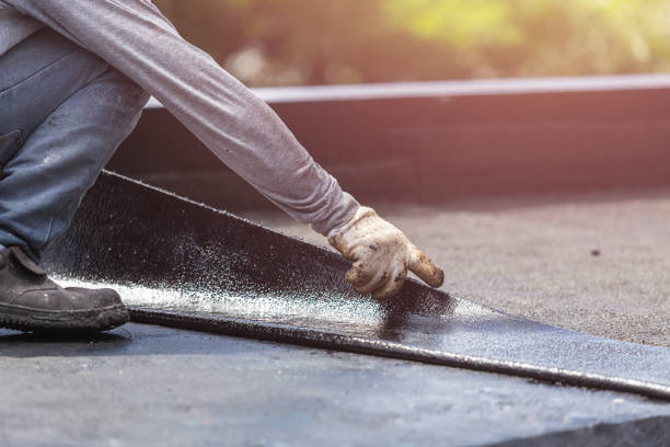 Professional Crawl Space Encapsulation technician working in Springboro, OH